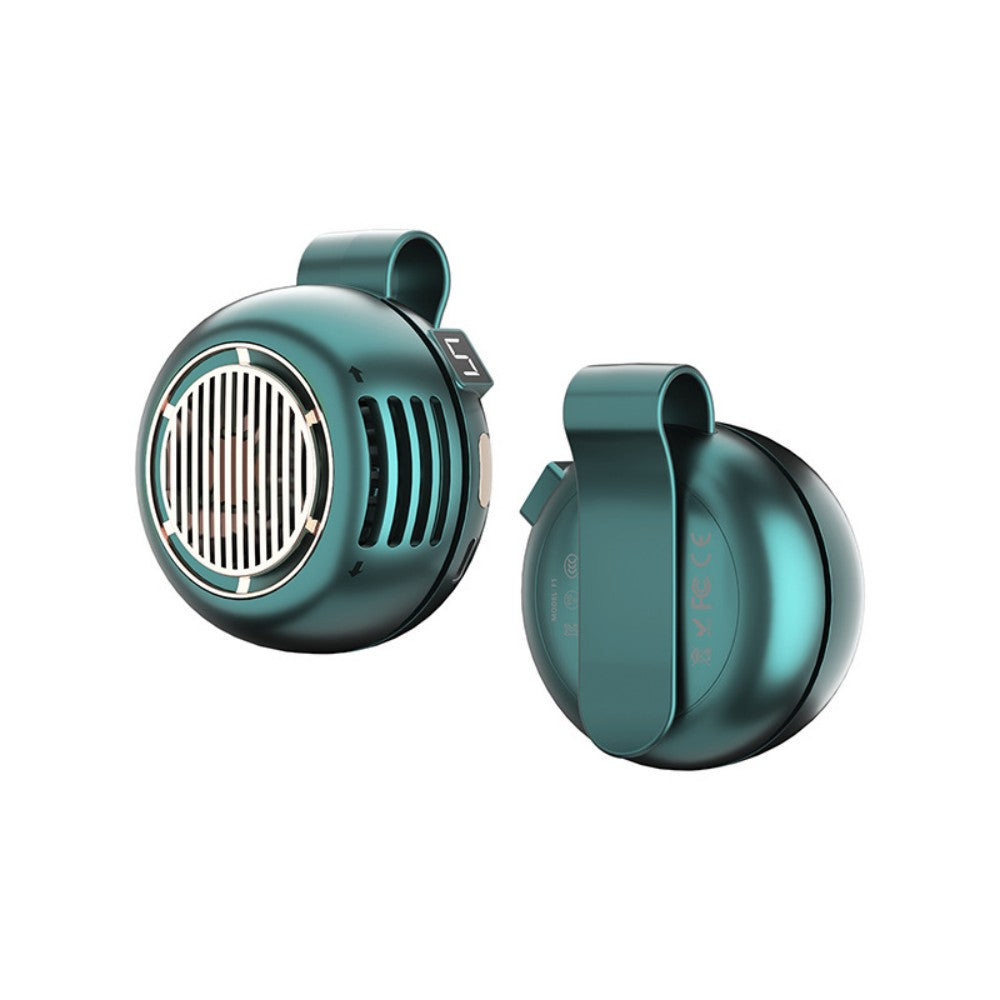 TOVINY 360° Rotating Clip-On Mini Fan 1000mAh