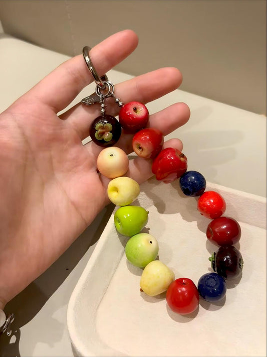 Mini Colorful Fruits Phone Charm
