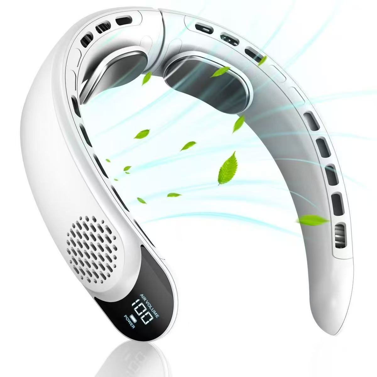 TOVINY Portable Neck Fan 5 Speeds 4000 mAh