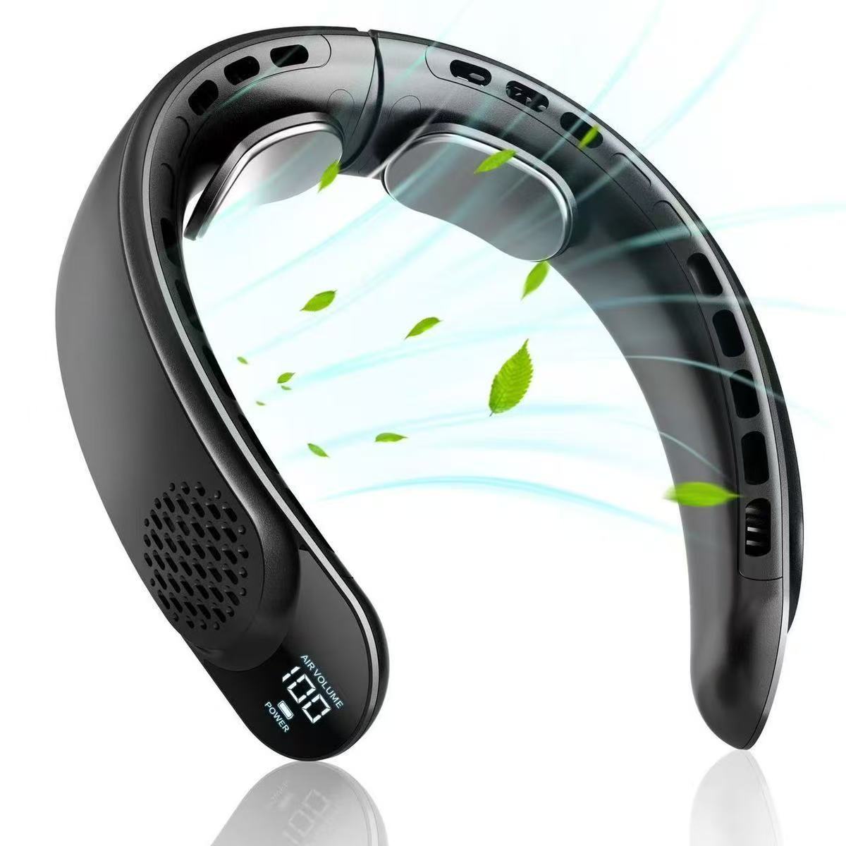TOVINY Portable Neck Fan 5 Speeds 4000 mAh