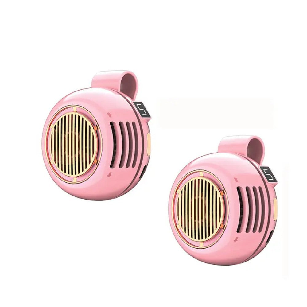 TOVINY 360° Rotating Clip-On Mini Fan 1000mAh