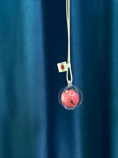 MOMO Realistic Pink Apple Charm