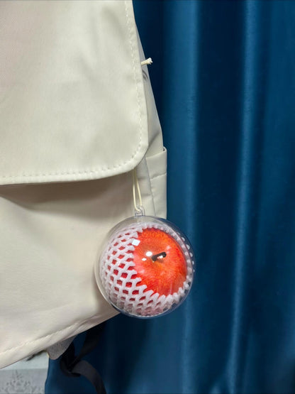 MOMO Realistic Pink Apple Charm