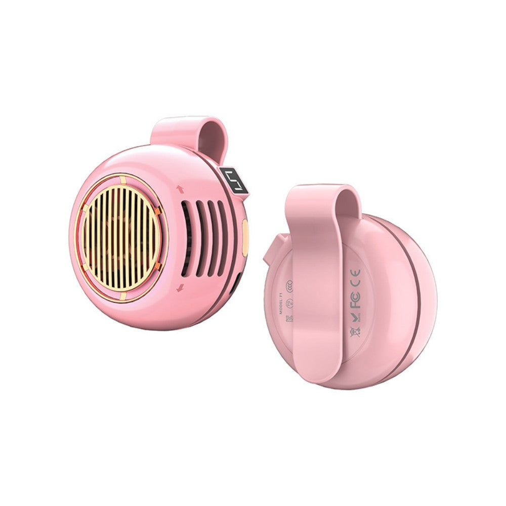 TOVINY 360° Rotating Clip-On Mini Fan 1000mAh