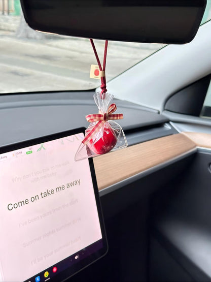 MOMO Realistic Apple Pouch Charm
